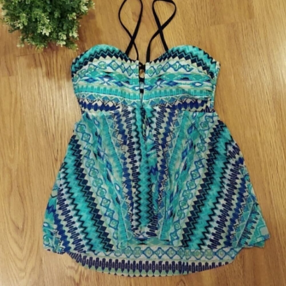 Profile swimsuit top. Size 12